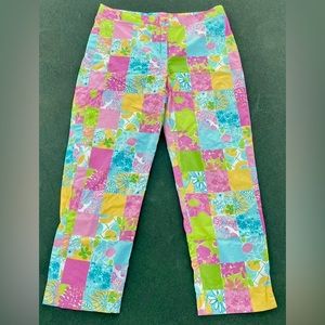 LILLY PULITZER Capri Pant, size 10, in great condition